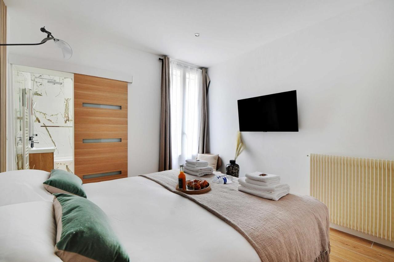 Welcoming Apartment - 1Br-4P - Sacre-Coeur Parigi Esterno foto