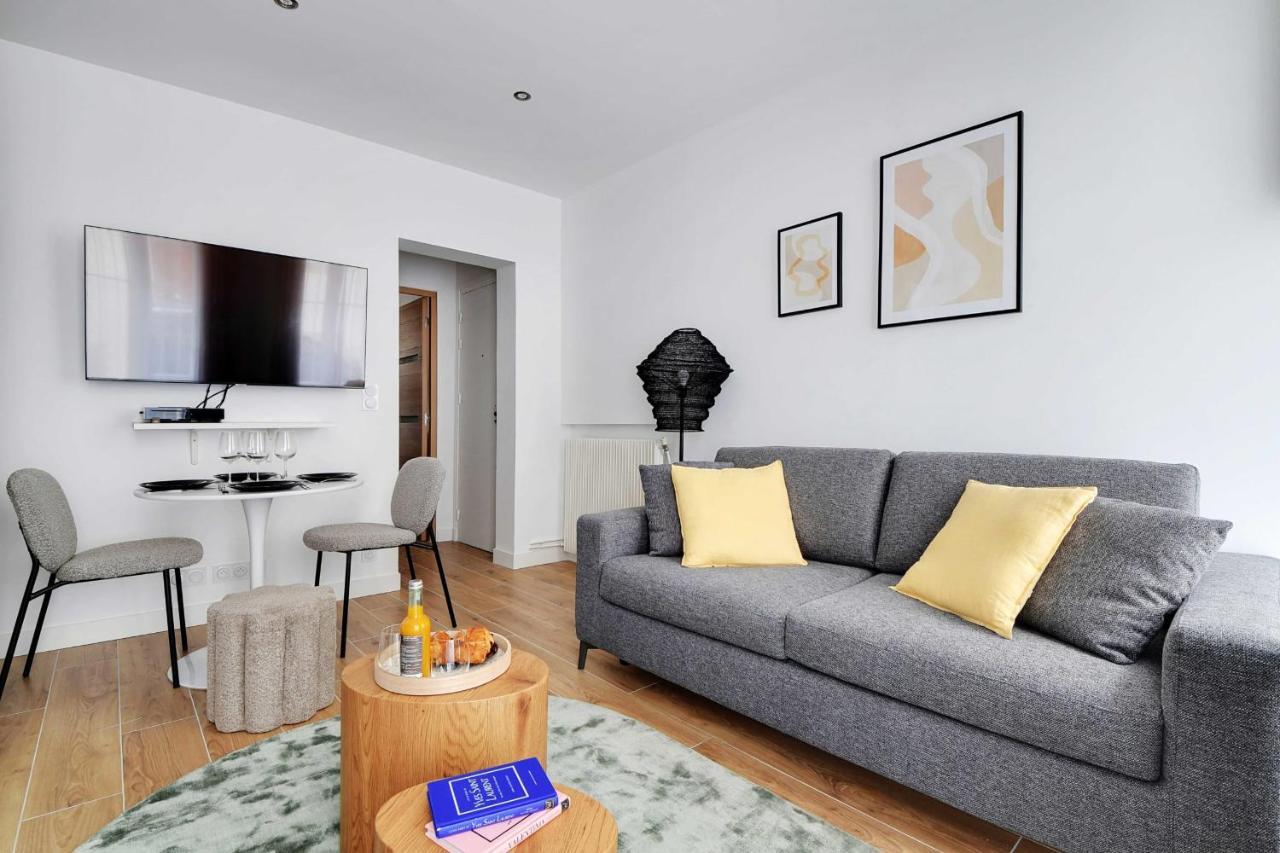 Welcoming Apartment - 1Br-4P - Sacre-Coeur Parigi Esterno foto