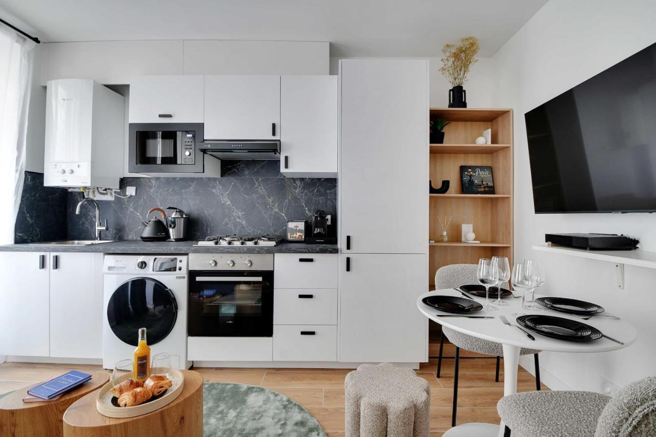 Welcoming Apartment - 1Br-4P - Sacre-Coeur Parigi Esterno foto